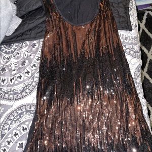 Sequin tank top